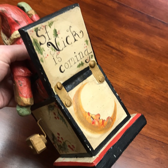 Vintage HOUSE OF HATTEN St. Nick Jack in the Box 1988 - Picture 5 of 7